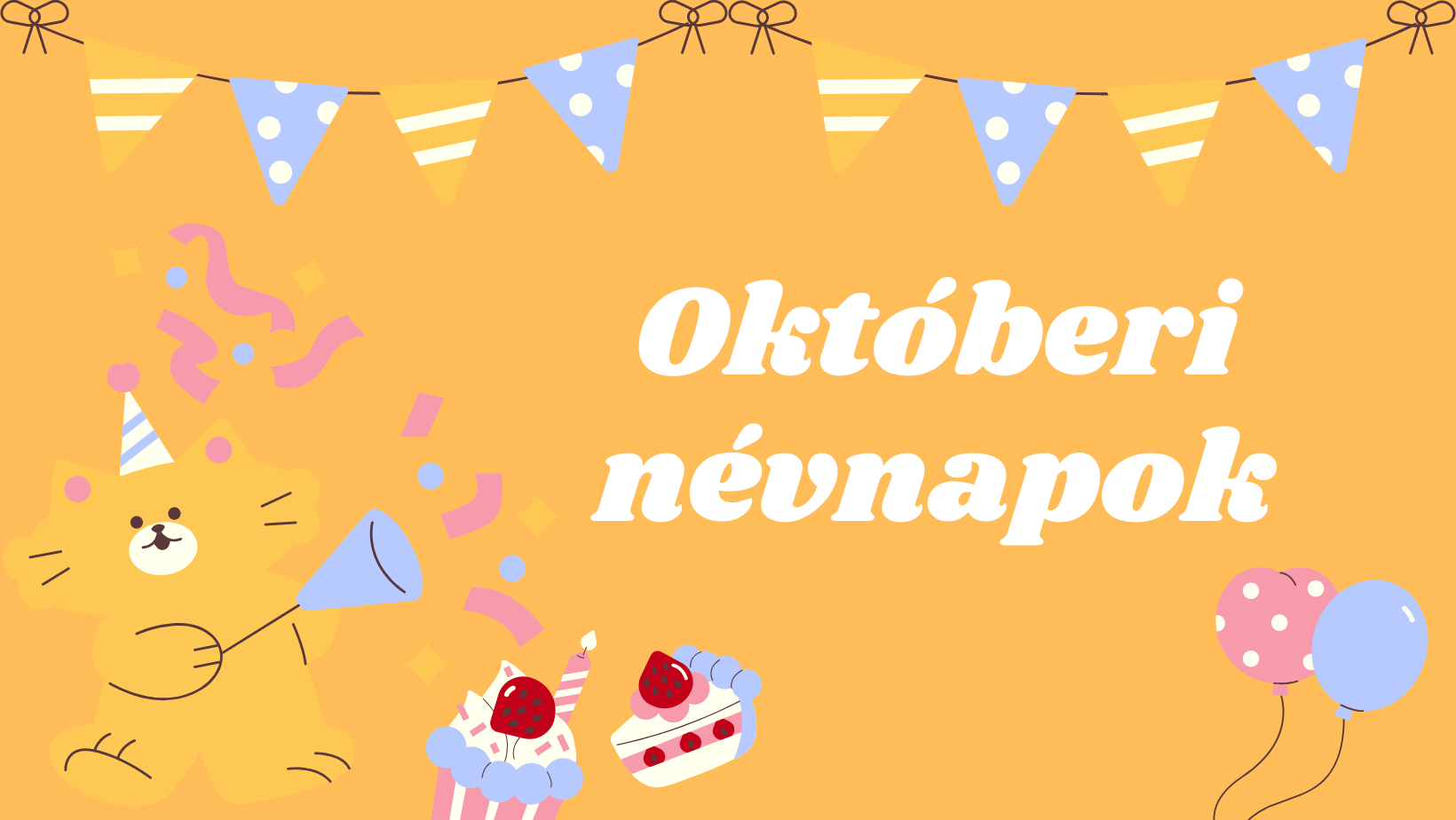 Októberi névnapok: Milyen névnapok vannak októberben?