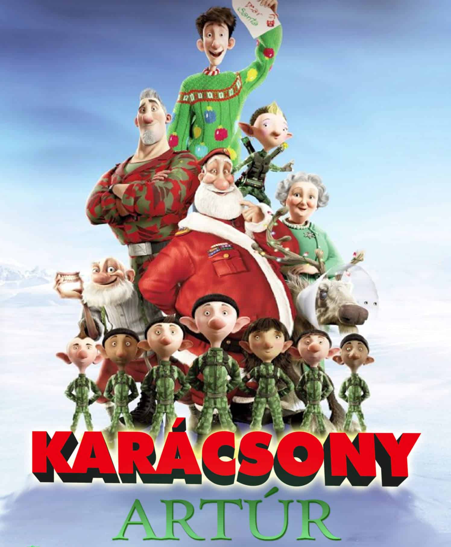 Karácsony Artúr (2011) animációs film plakátja filmplakát